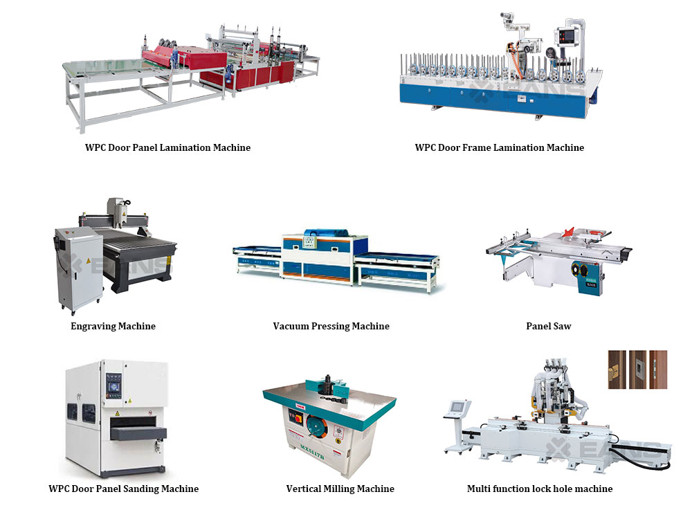 WPC door making machine (4) Машина для изготовления дверей WPC (4)
