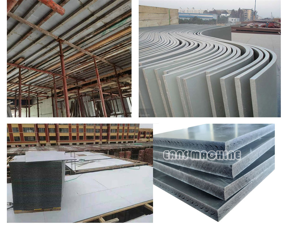 Машина для изготовления опалубки из ПВХ