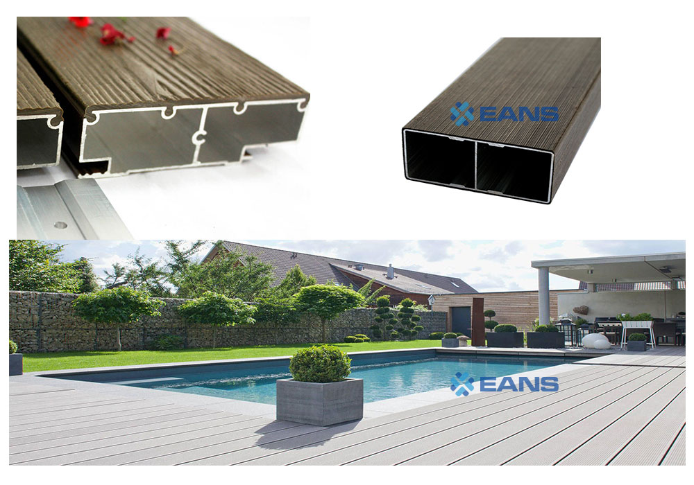 алюминиевый пол из ДПК