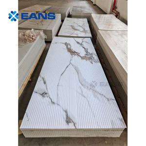 Линия по производству мраморных стеновых панелей с рифлением из ПВХ