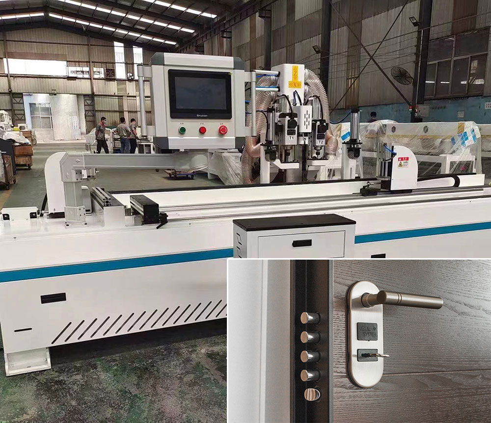 машина для замочной скважины на двери WPC