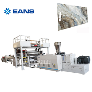 Машина для производства листов мраморной стеновой панели из ПВХ с тиснением