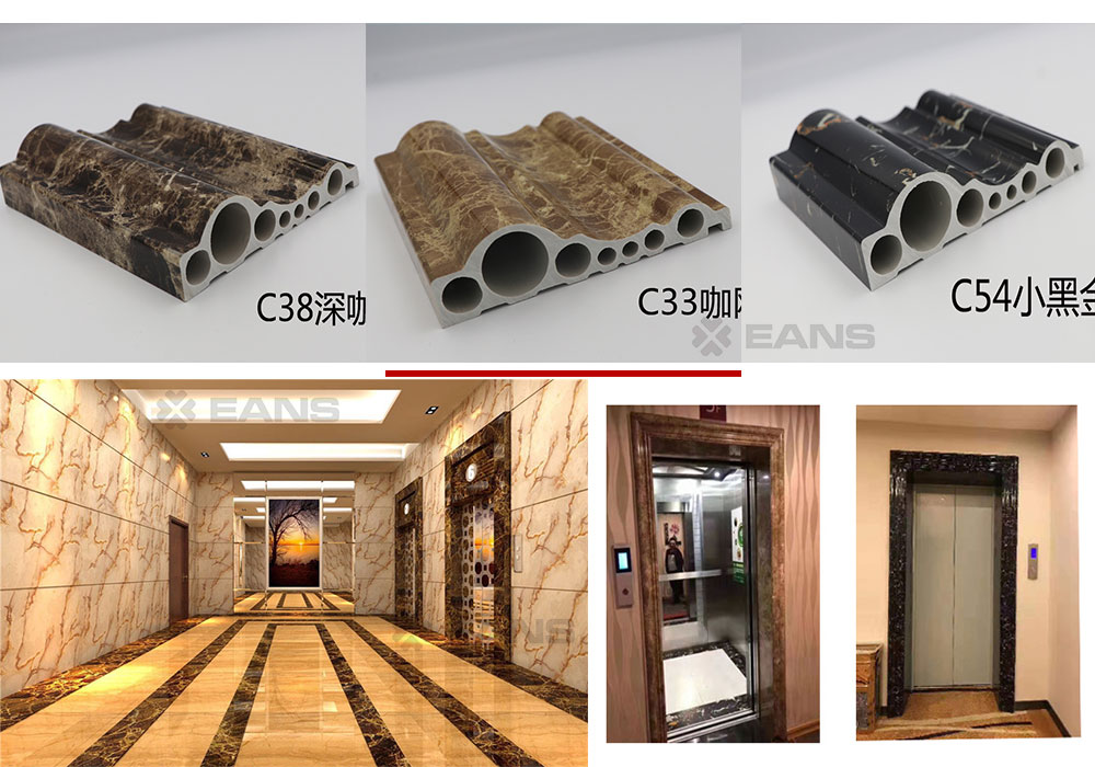 Лист искусственного мрамора из ПВХ